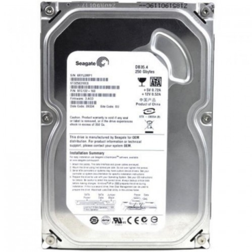Ổ Cứng Gắn Trong Seagate 250Gb 7200rpm 3.5 inch