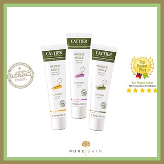 Mặt nạ đất sét xanh Cattier Green Clay – Mask cho Da Dầu