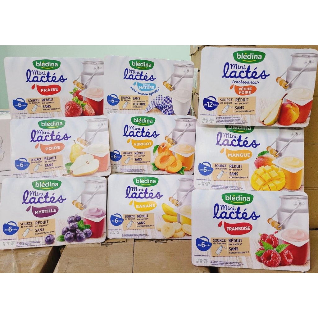 Sữa Chua Nguội Bledia Pháp Cho Bé Từ 6 Tháng
