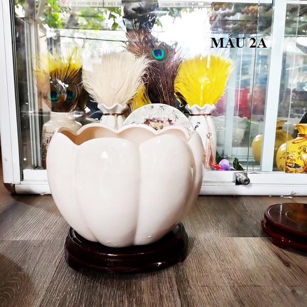 Chậu Gốm Sứ Búp Sen