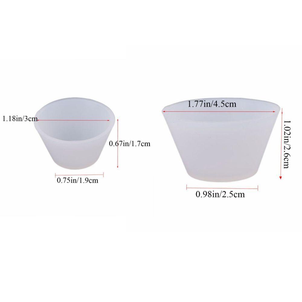 Set 5 Cốc Phân Phối Đồ Trang Sức Bằng Silicone Tiện Dụng|Dụng Cụ Keo Dán Nhựa Resin Chuyên Dụng