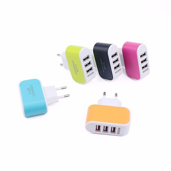 Cốc Sạc 3 Cổng USB Tiện Lợi [Chính Hãng]