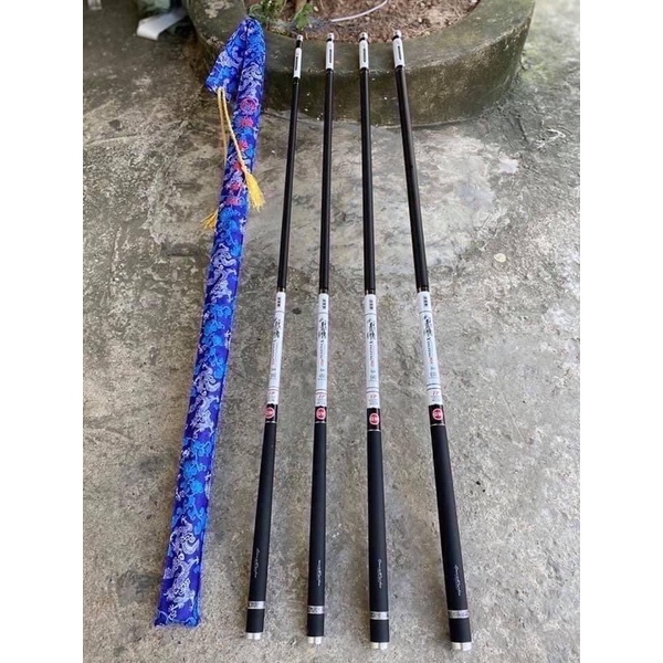 Cần Câu Tay GW YingFeng 5H Carbon, Đủ kích Cỡ