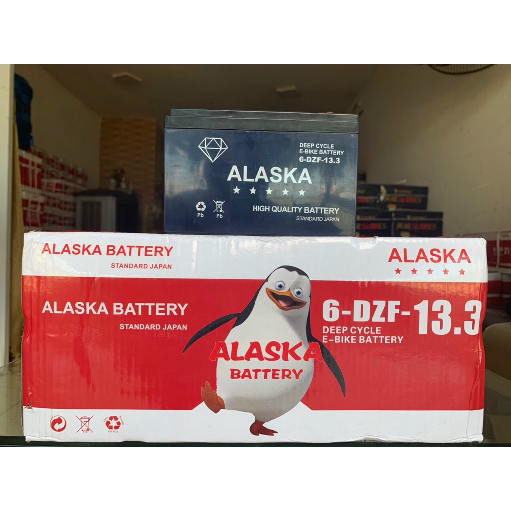 Ắc Quy chuyên dùng cho xe điện - AQ Loa Kéo - ẮcQuy ALASKA 12V-12.6Ah