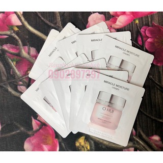 Gói Kem Dưỡng Ẩm Chuyên Sâu OHUI Miracle Moisture Cream 1ml/gói - Kem Dưỡng OHUI Hồng
