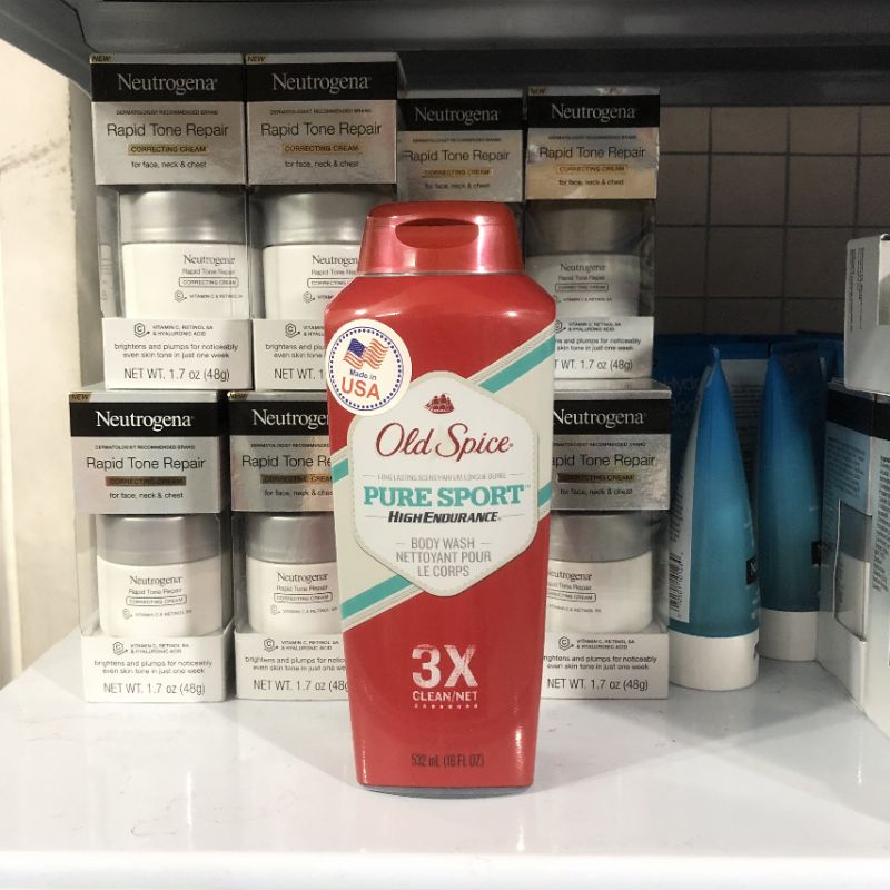 Sữa tắm nam Old Spice Mỹ 532ml