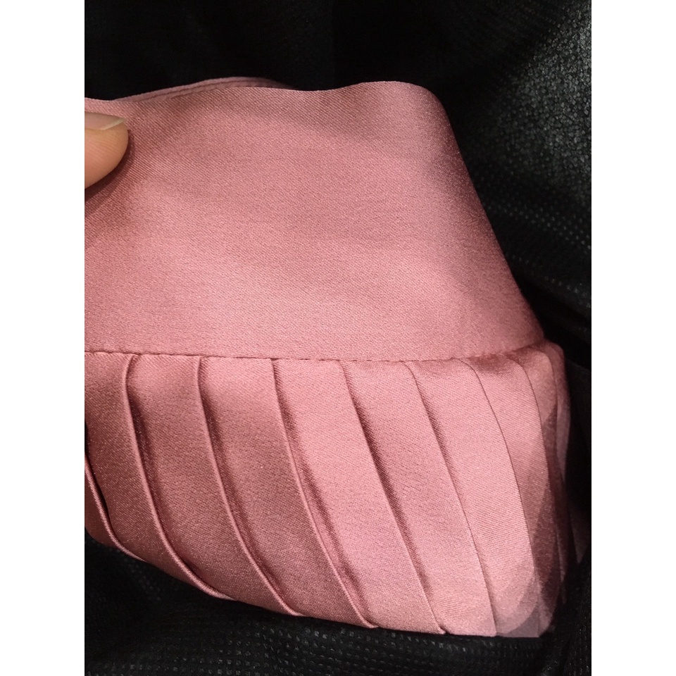 Chân váy xếp ly Chicland màu hồng size S