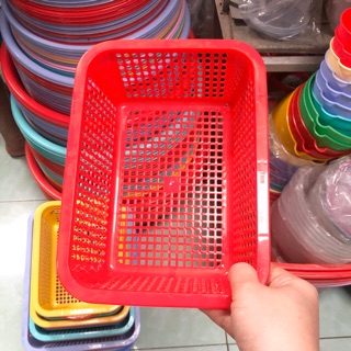 Rổ nhựa chữ nhật