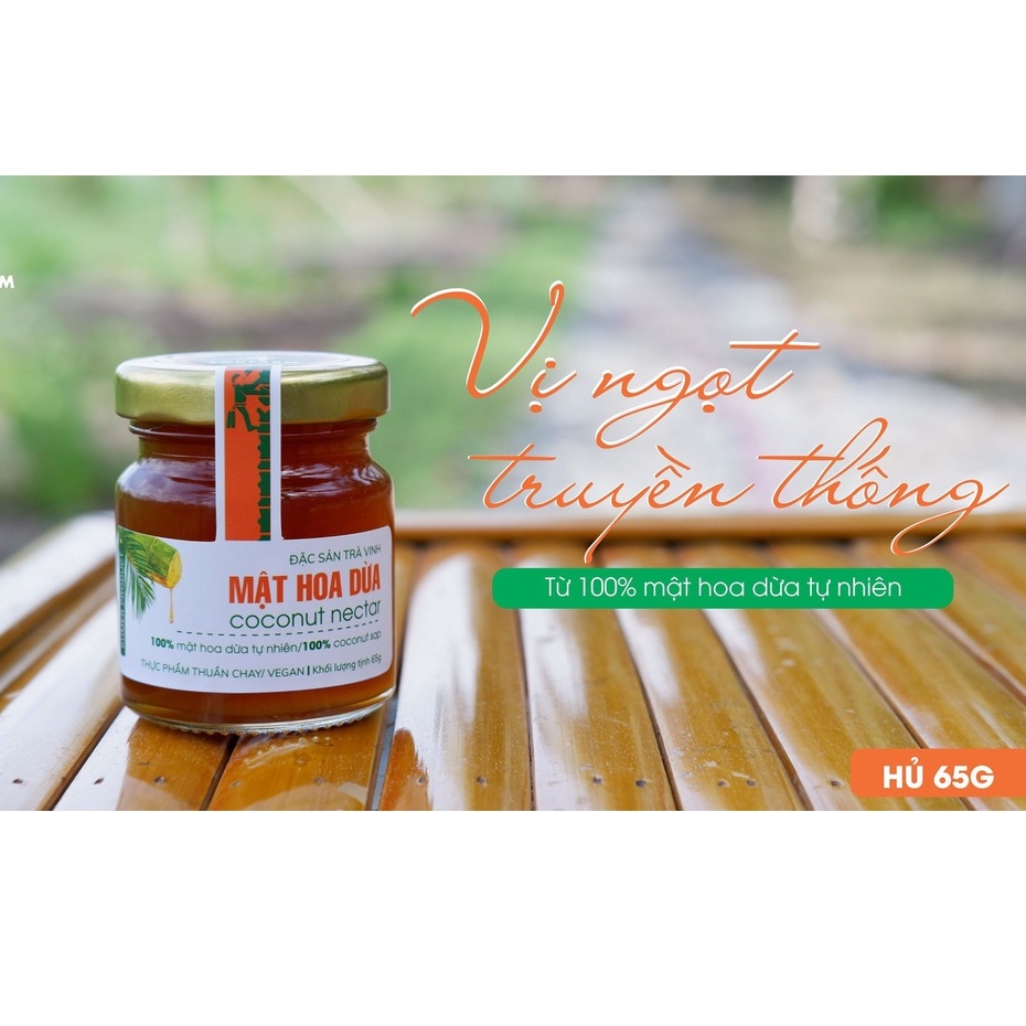 Mật hoa dừa cô đặc hương vị thơm ngon 65g