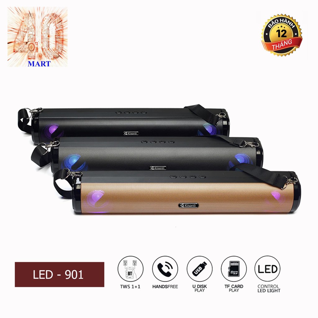 LOA BLUETOOTH KISONLI LED-901 BẢO HÀNH 12T | Shopee Việt Nam