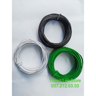 Cuộn 10m Dây Kẽm Bọc Nhựa Mềm Dẻo Cột Lan, Cây Cảnh