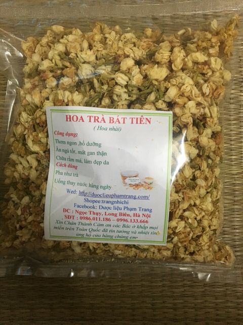 Hoa nhài trắng 100g 20k