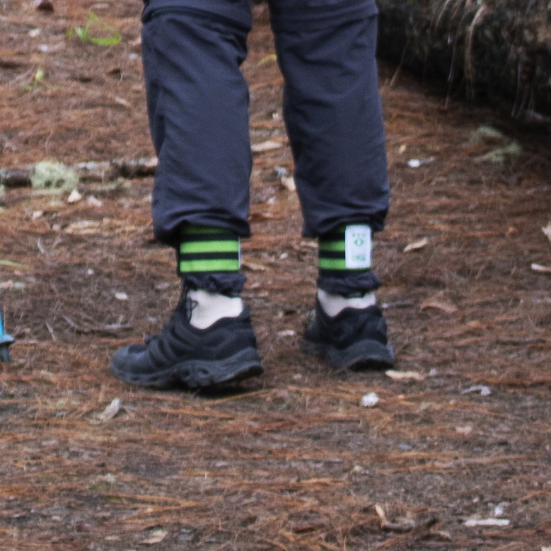 Băng thun bó ống quần chống vắt cho trekking, leo núi