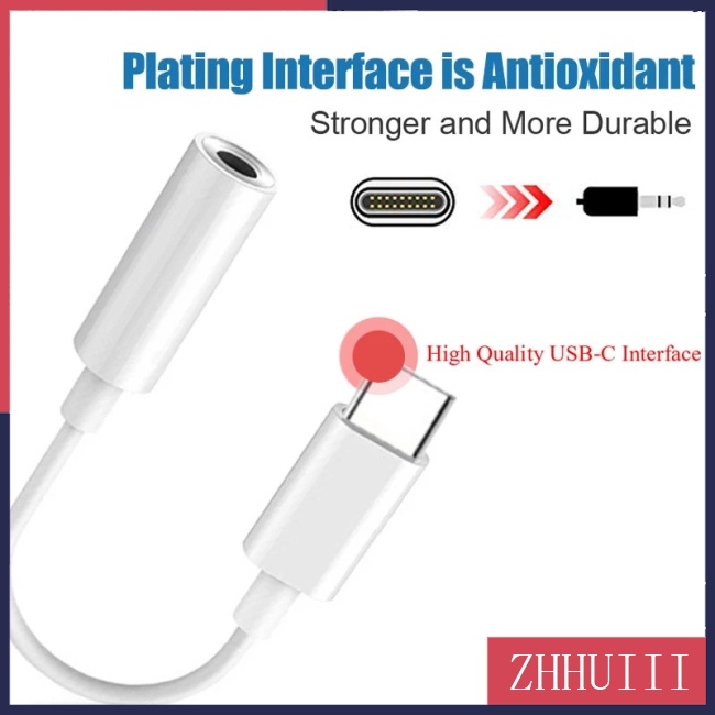 Dây Cáp Chuyển Đổi Cổng Usb Type C Sang Jack Tai Nghe 3.5mm Chuyên Dụng