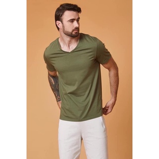 Áo thun Nam Cổ Tim F21 Xuất Dư