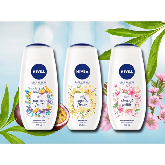 Sữa tắm Nivea cánh hoa Hạnh Nhân - NIVEA SOFT Almond Petals 250ml