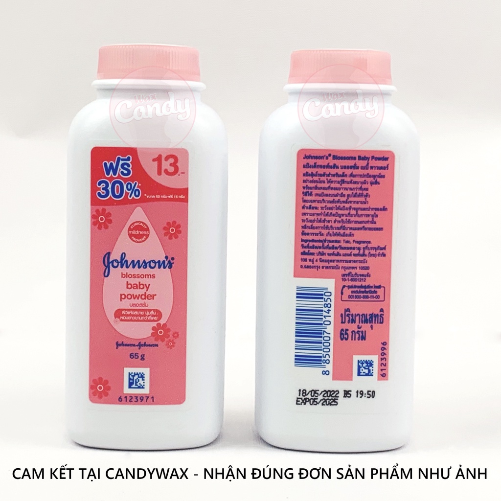 Phấn rôm bôi trước wax giảm đau hút ẩm và dầu nhờn CANDYWAX