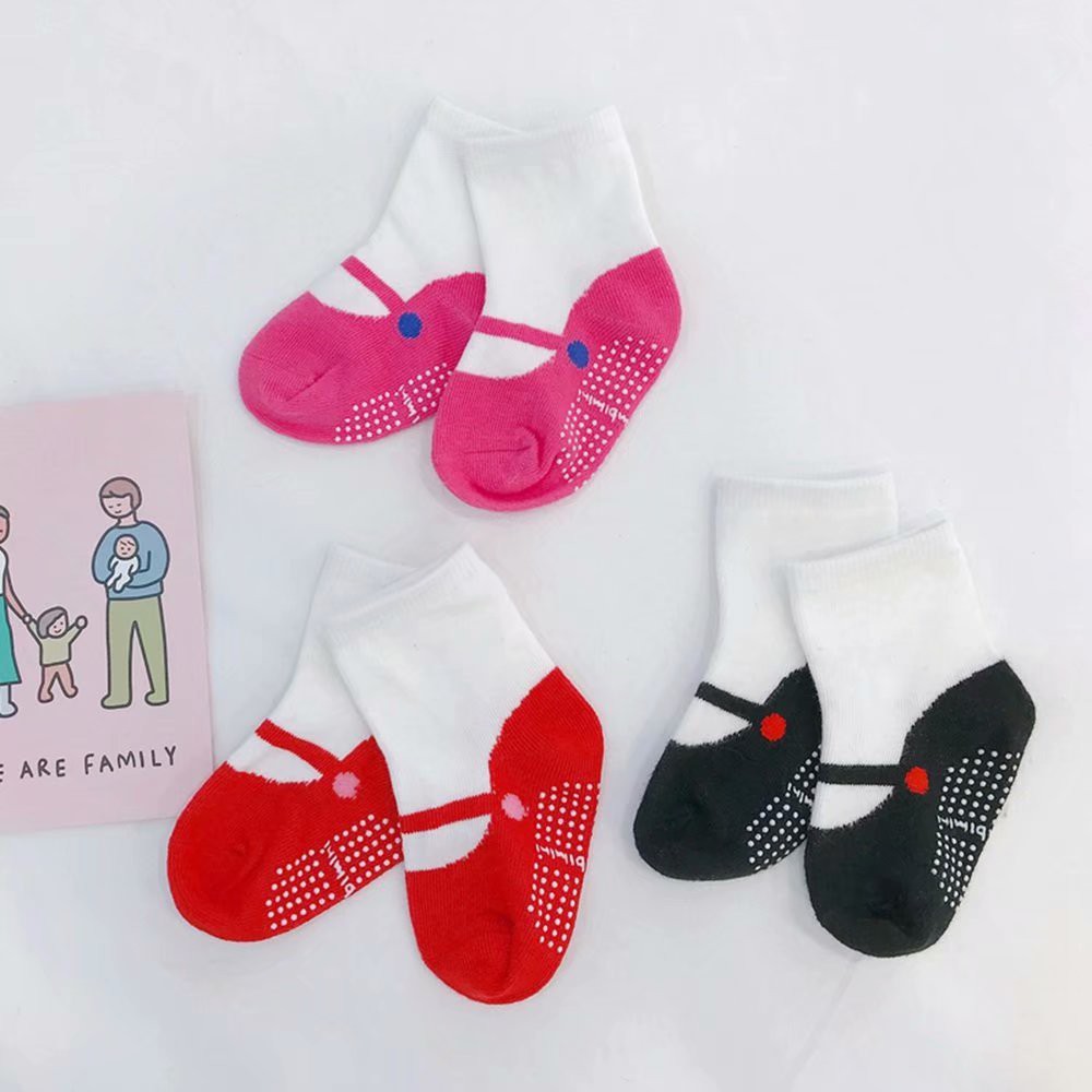 Vớ múa ballet chống trượt đáng yêu dành cho bé gái sơ sinh