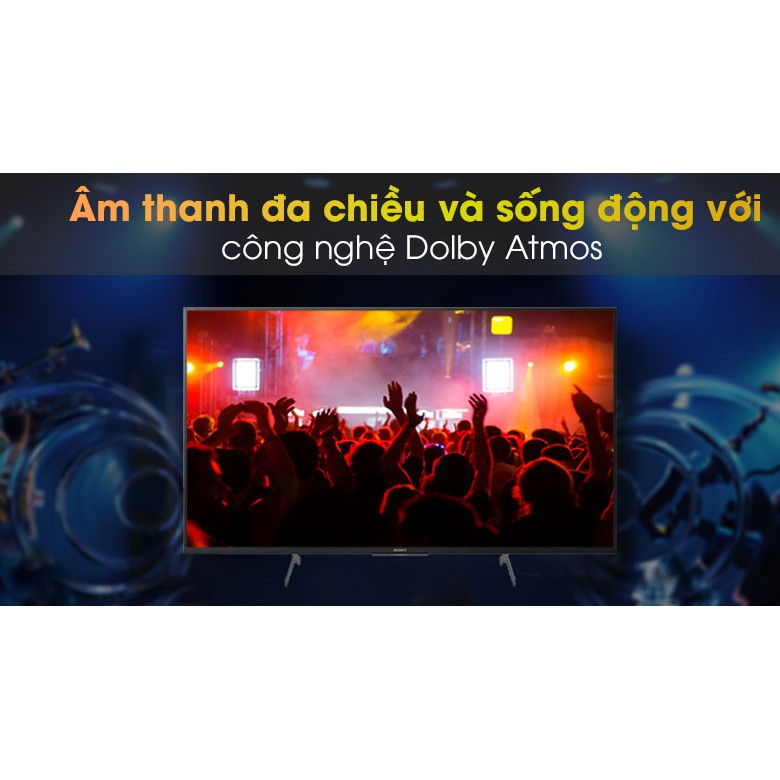 Android Tivi Sony 4K 43 inch KD-43X8500H (Miễn phí giao tại HCM-ngoài tỉnh liên hệ shop)