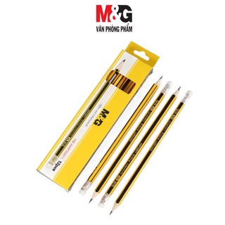 Chì chuốt HB M&G AWP30871 thân vàng có gôm