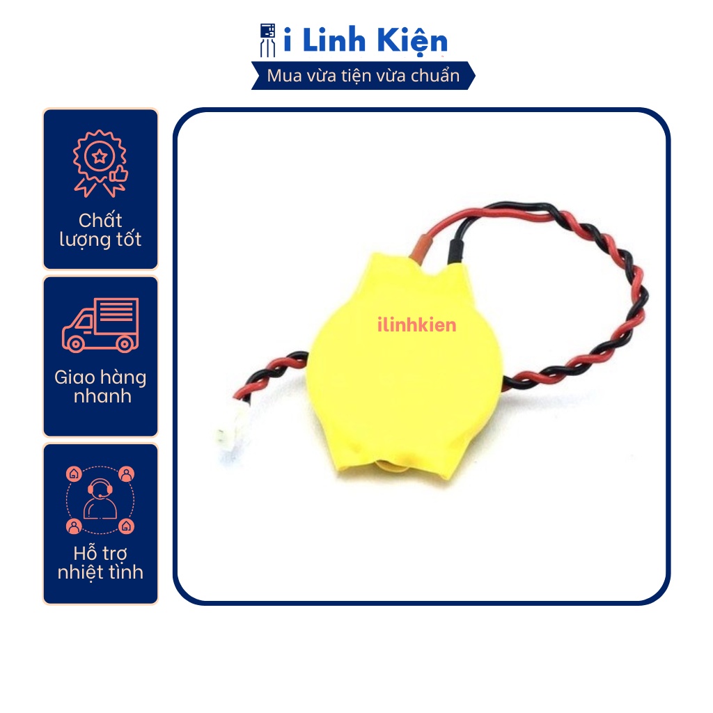 Pin cúc áo CR2032 3V liền dây chất lượng