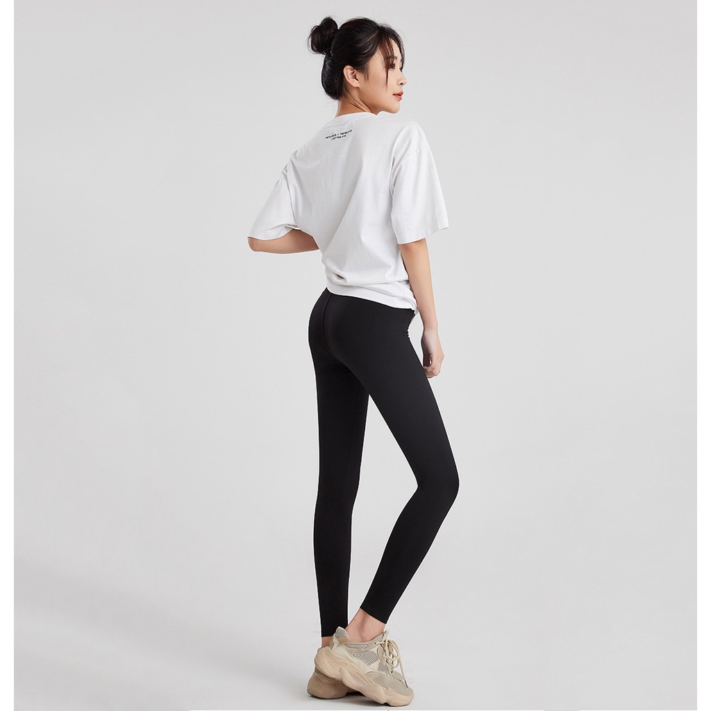 Quần legging nữ nâng mông quần legging nữ lửng Loan Định