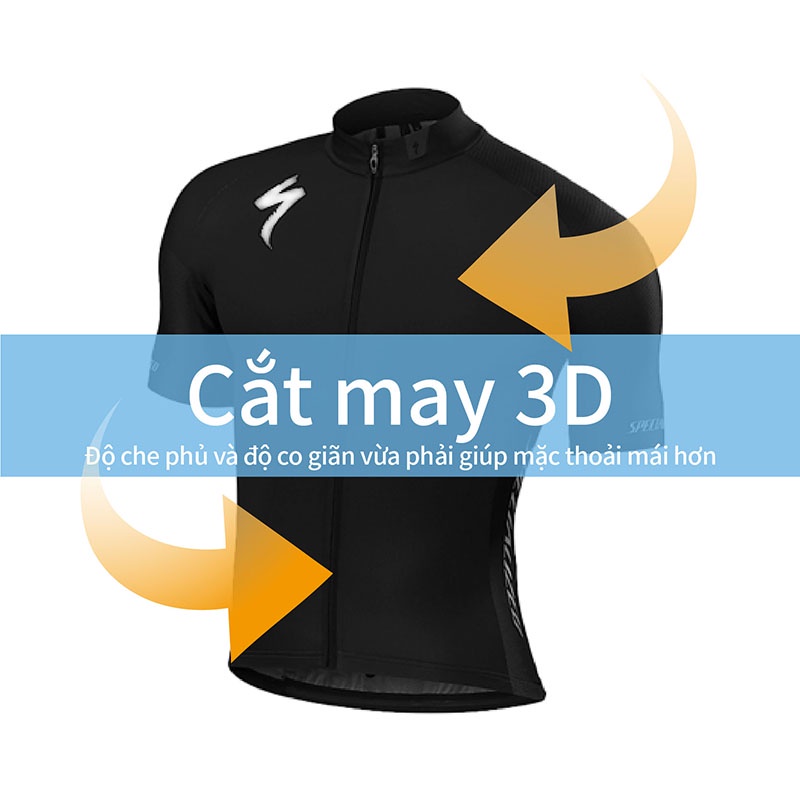 Set Áo Và Quần Đua Xe Đạp Thấm Hút Nhanh Siêu Mềm Cao Cấp