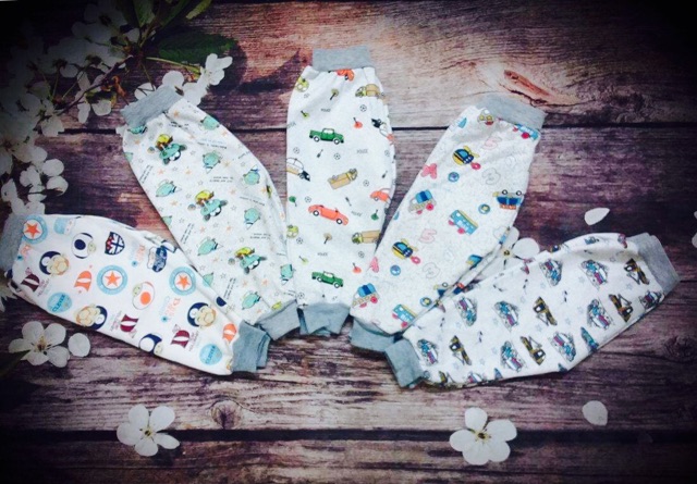 Set 5 quần nỉ lót lông siêu ấm cho bé yêu