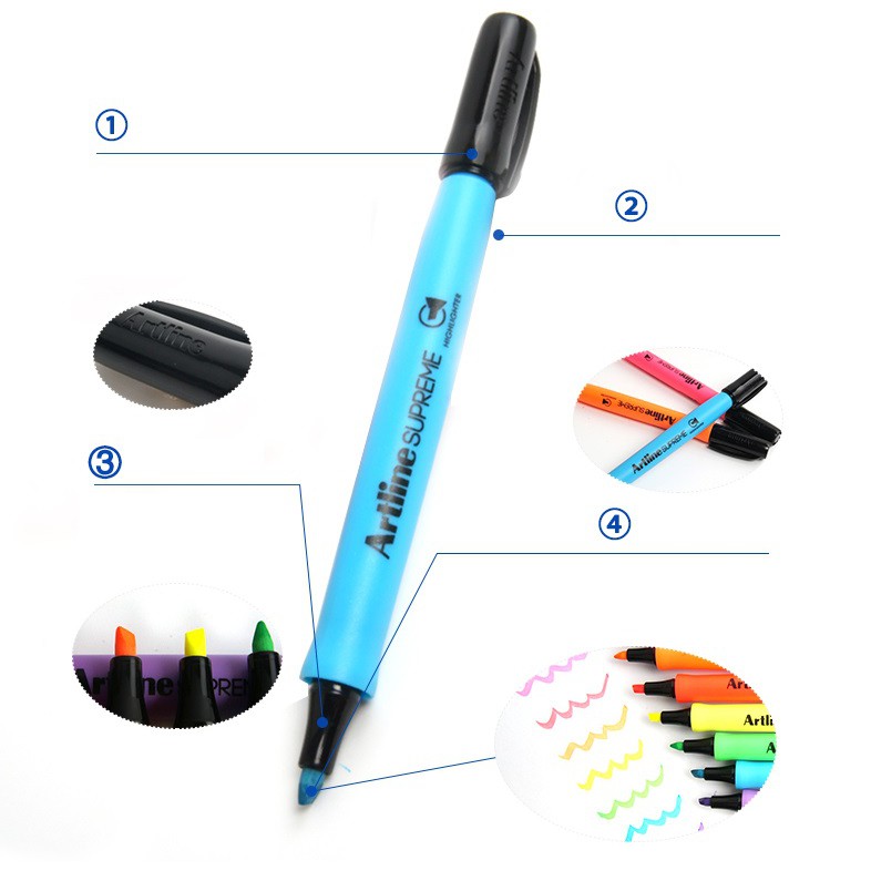 Bút dạ quang Artline Supreme EPF-600