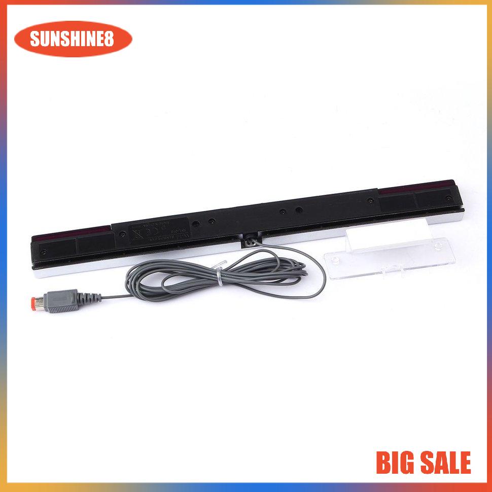 【SUN】Wired Motion Sensor Remote Infrared Ray IR Inductor Bar For Nintend Wii