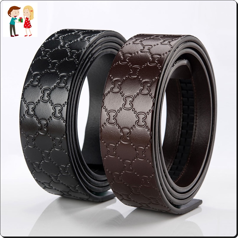 Bộ thắt lưng da nam GC, da bò một lớp, cực kì bền, kiểu dáng trang trọng, lịch thiệp, tinh tế.