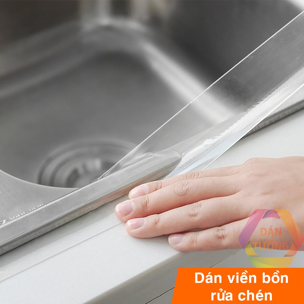 Băng keo dán chống thấm nước nhà bếp, nhà tắm vệ sinh , cuộn 3m x 5cm dán viền không lo rỉ sét MDT_CT