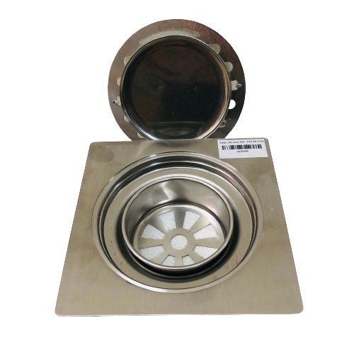 Phễu thoát sàn inox 304 phi 60 / 90 cao cấp