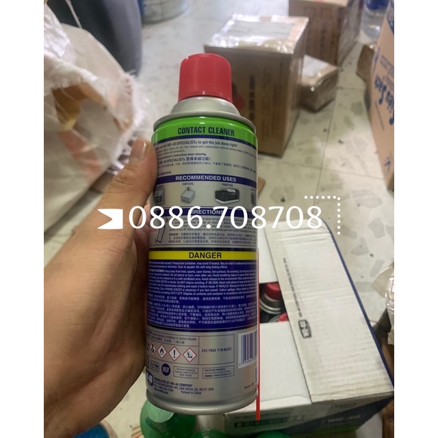 Chai Xịt Vệ Sinh Mạch Điện WD-40 360ml