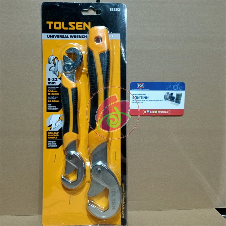 Bộ Mỏ Lết Tăng Đưa Tolsen 15282 (9 - 32mm)