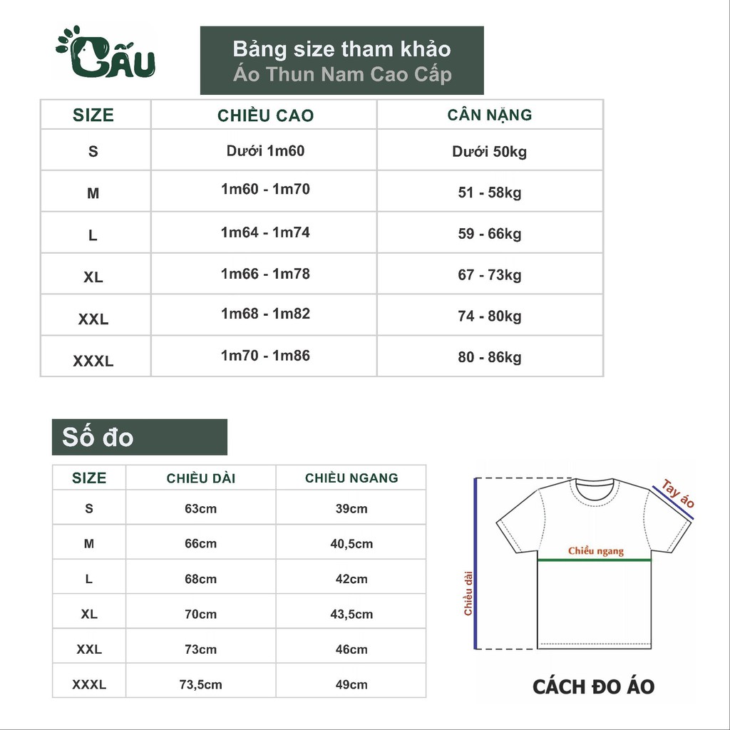 Áo thun nam GẤU 194 - MEN cổ tròn tay ngắn vải coton co dãn, dày dặn, form regular fit - Icon Denim