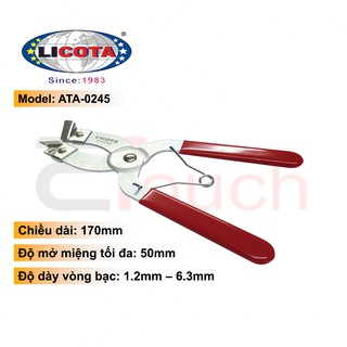 Kìm vô bạc piston cao cấp licota 1.2-- 6.3mm - ata-0245