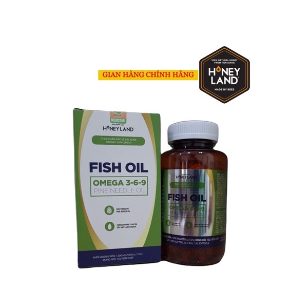 Hộp Omega 369 HONEYLAND 150 Viên