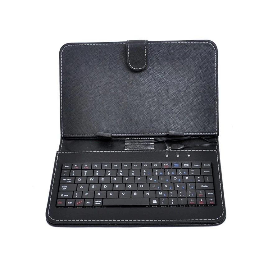 Bao da kiêm bàn phím máy tính bảng 7 inch và 10 inch (Đen) (xả bán)