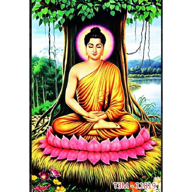 Tranh dán tường cây bồ đề