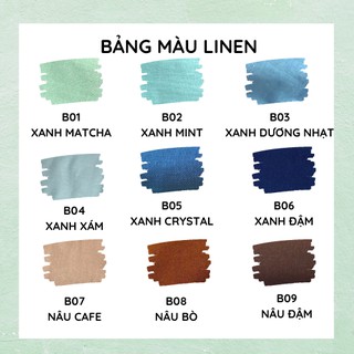 [HANDMADE] Tạp dề cột dây linen