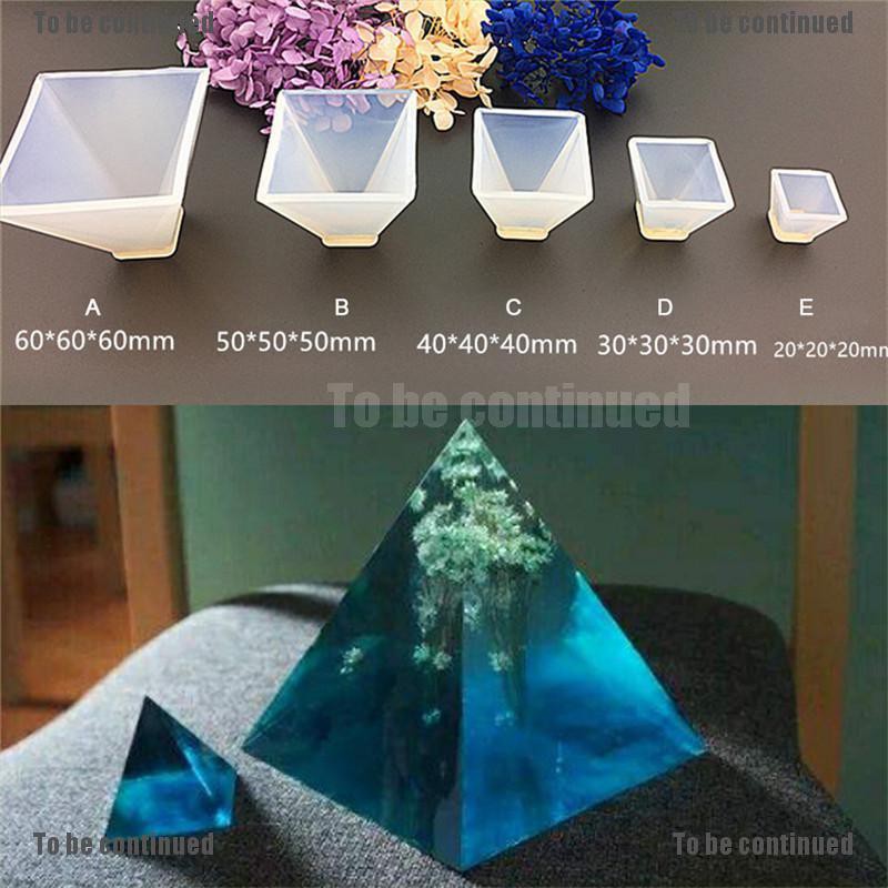 Khuôn Silicon Hình Kim Tự Tháp Dùng Làm Trang Sức