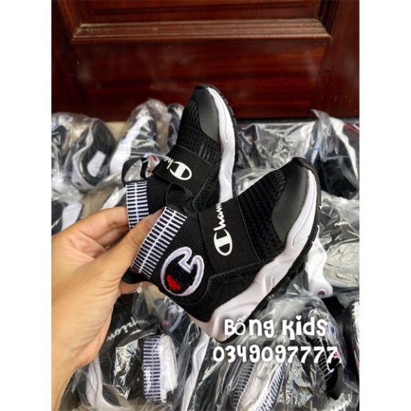 Giày Sneakers Cổ Chun Bé Trai Pro Big C Ch@mpion