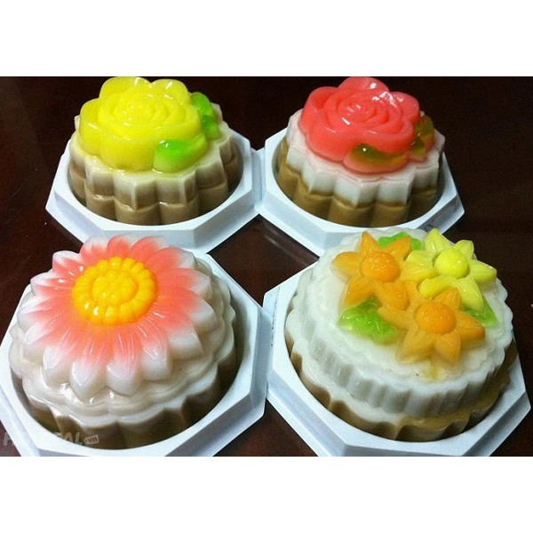 Khuôn Làm Bánh Rau Câu Nhận Xôi 200Gram Nhiều Mẫu Lựa Chọn