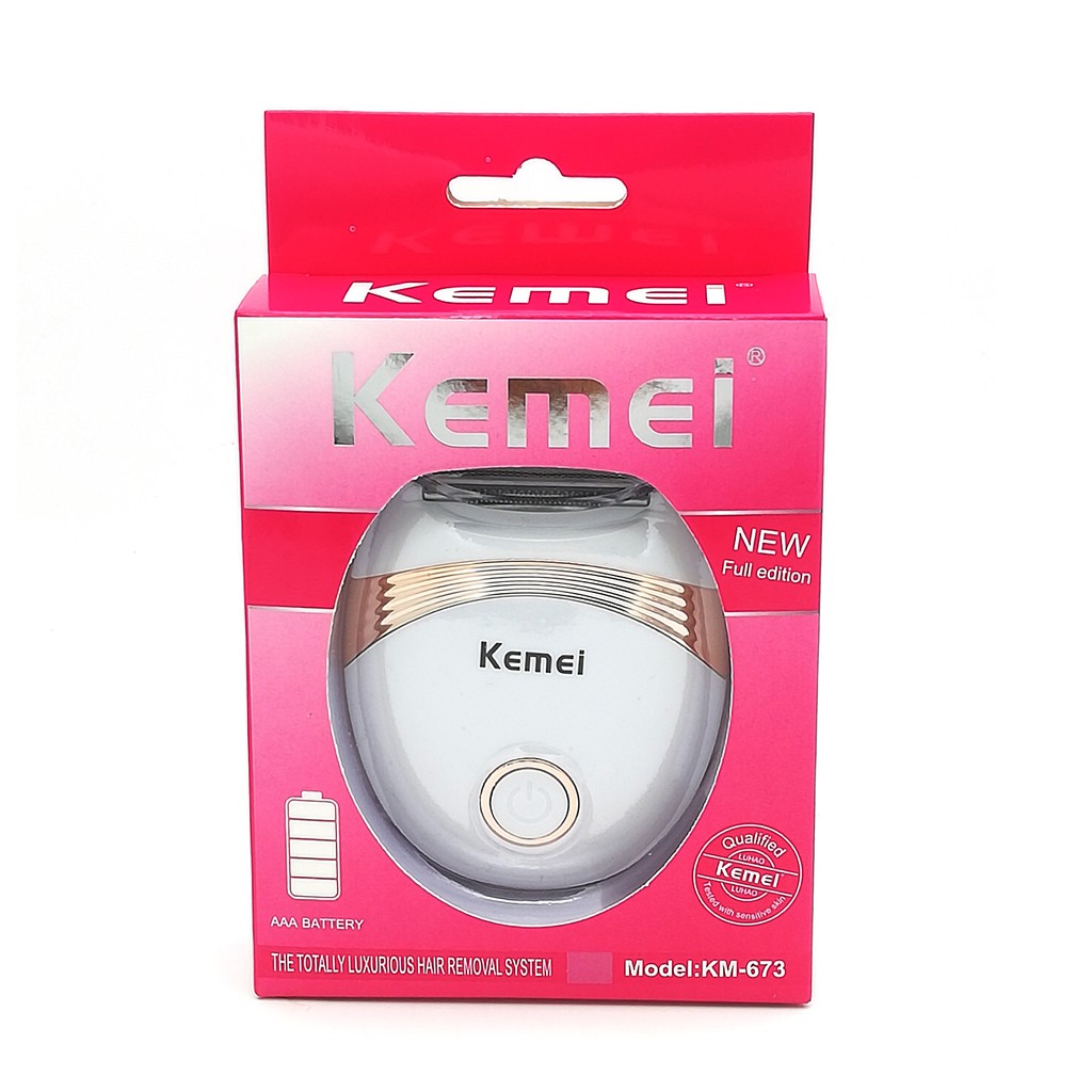 Máy Cạo Lông Nhỏ Gọn Kemei 673