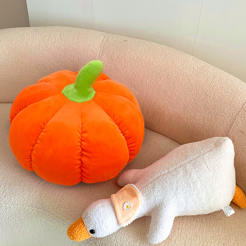 Đồ Chơi Nhồi Bông Hình Bí Ngô Hoạt Hình Đáng Yêu