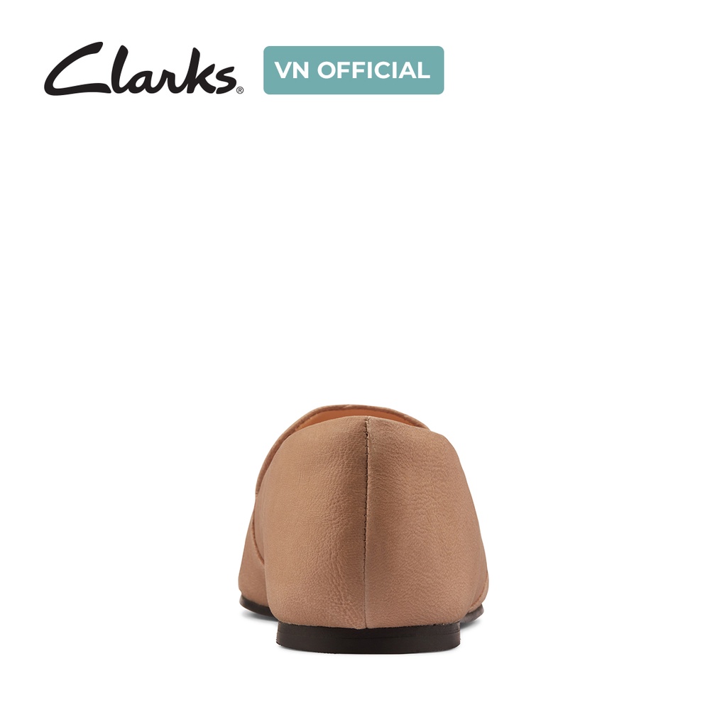 Giày cao gót nữ CLARKS Pure Slip màu nâu ngả vàng sáng