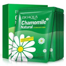 Combo 10 miếng mặt nạ Hoa Cúc Chamomile Bioaqua