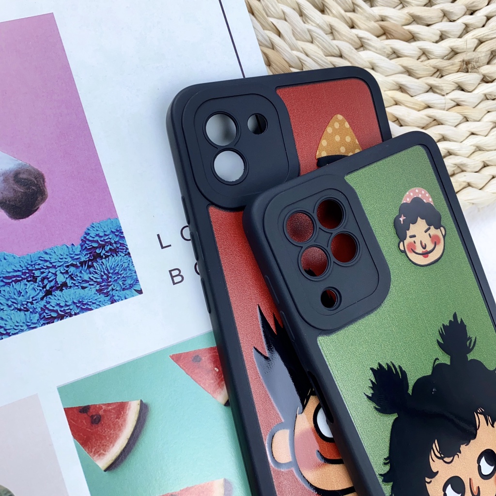 Ốp lưng Samsung Tóc Xù bóng hình viền vuông J4/J6/+/J8/A6/Plus/A7 2018/J7/Pro/Prime/A10/A10s/A20s/A20/A30/A50/A50s/A70