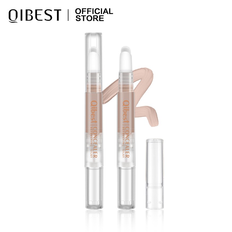Kem che khuyết điểm QIBEST dạng lỏng trang điểm sáng da tự nhiên và không tì vết 30g | BigBuy360 - bigbuy360.vn